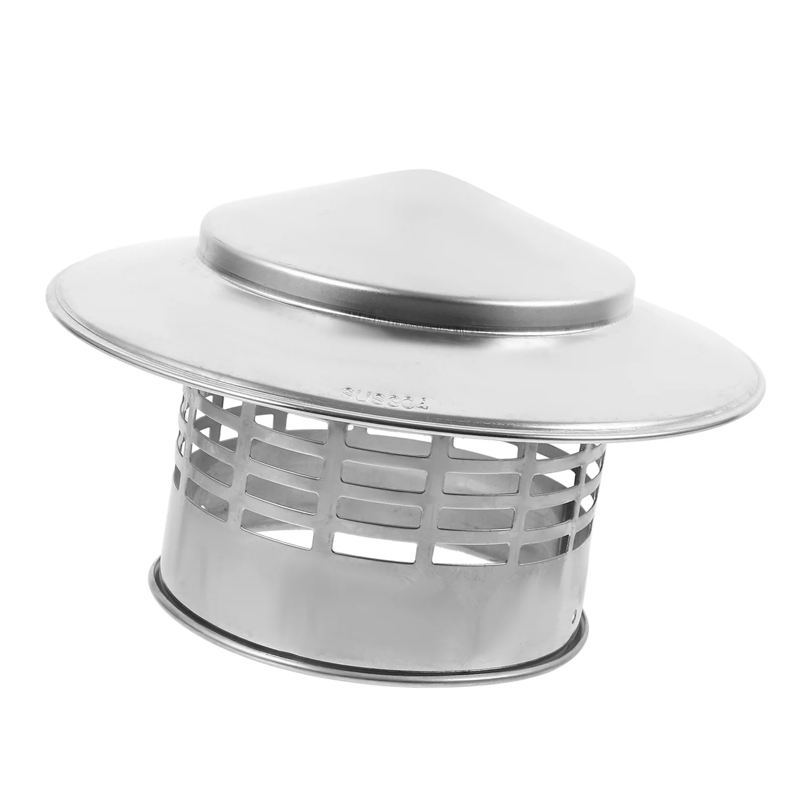 

Rainproof Vent Cap Chimney Cover Accessory Fireplace Take 304 Ducting Ventilation Cowl