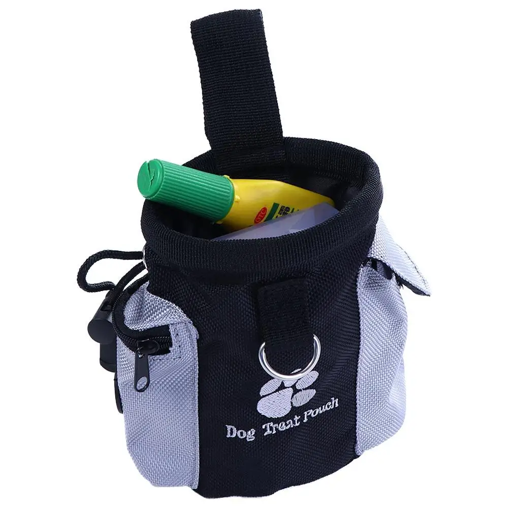Durable Portable Snack Bag Food Container Snack Reward Puppy Pet Supplies Dog Treat Bag Pet Trainer Waist Dog Treat Pouch