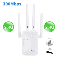 Dual - Band WiFi Signal Booster and Range Extender (300Mbps US Plug)