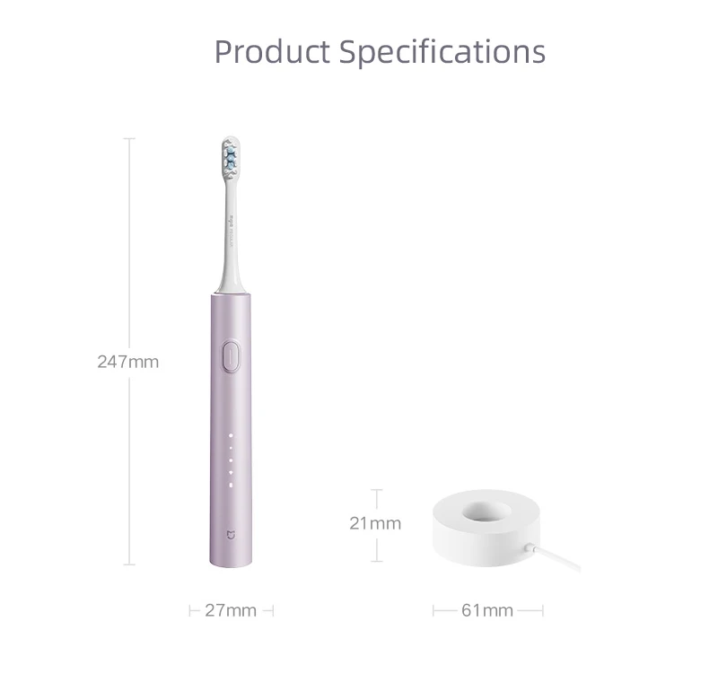 Kit de Branqueamento Dentes, 4 Cabeças de