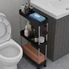 Kitchen split storage rack Seasoning bottle storage rack Bathroom Multi-layer washing machine toilet narrow gap storage rack 4
