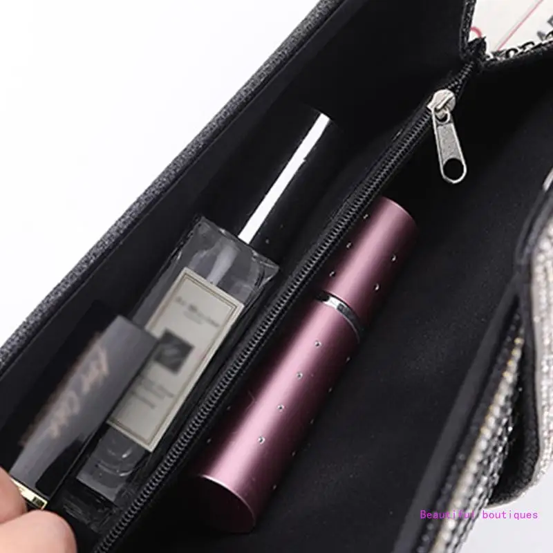 Womens Crystal Evening Clutch Bag Retro Envelope Handbag for Rhinestone Purse DropShip