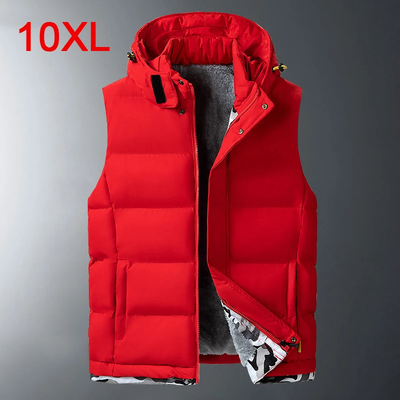 High Quality Winter Vest Men Warm Sleeveless Vest Jacket Men Slim Fit