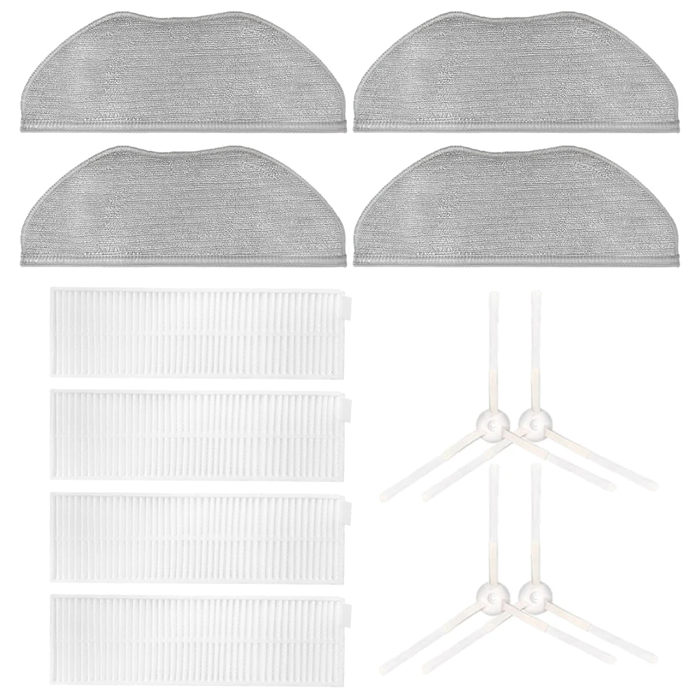 

Side Brushes Kit For ROEMO Pro Robotic Vacuum Cleaner Spare Replacement Accessories Side Brush Filters Mop Cloth Kit