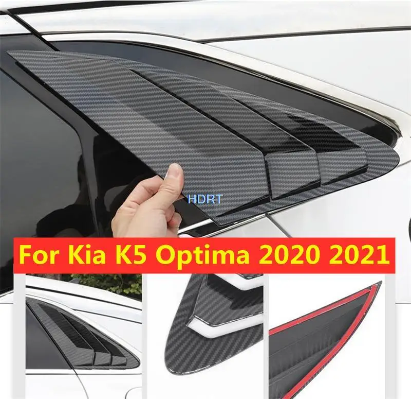 For Kia K5 Optima 2020 2021 Car Style Accessories Rear Window Louver