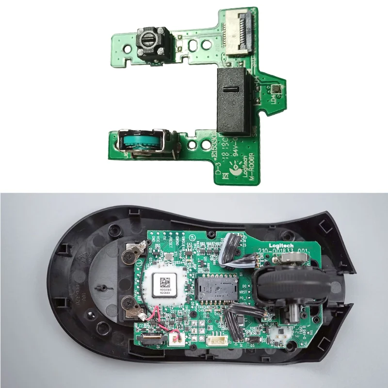 Reparo Placa de Roda Codificadora de Mouse para Logitech G603 Placa de Roda de Mouse Peças de - Imagem 3