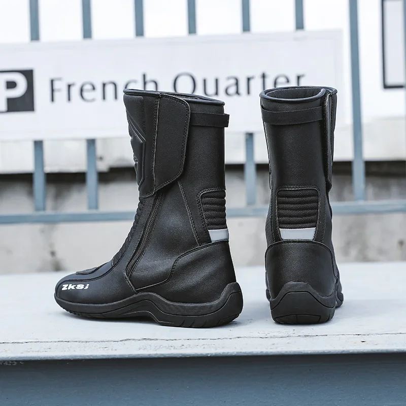 Motorcycle Iron Cavalry Duty Shoes Off-road Boots Anti-Collision Breathable Anti Fall Knight Equipment Motorcycle Boots Men
