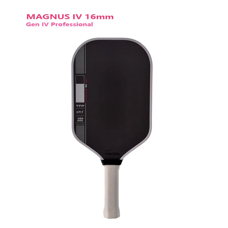 MAGNUS GEN4 T700CARBON FIBER Pickleball Paddle Thermoform Edge Seal Foam Injected Edge PP Core and Fill in Handle Rough Raw Tiny