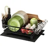 Stainless Steel Dish Drying Rack, Extra Large Dish Racks for Kitchen Counter, 2 Tier Dish Drainer and Drainboard Set 6
