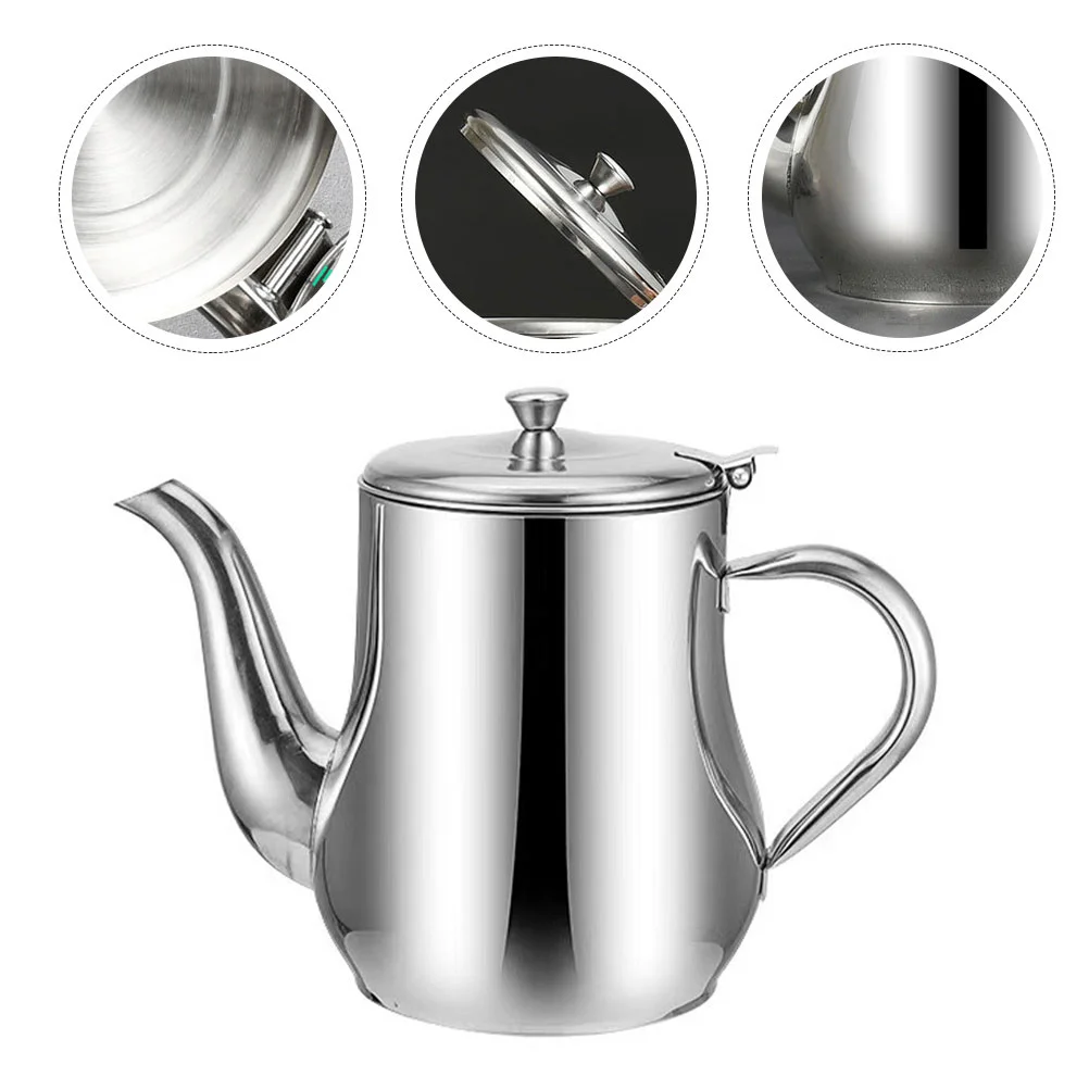 

Stainless Steel Oil Pot Container with Strainer Home Can Storage Holder for Restaurant Filter