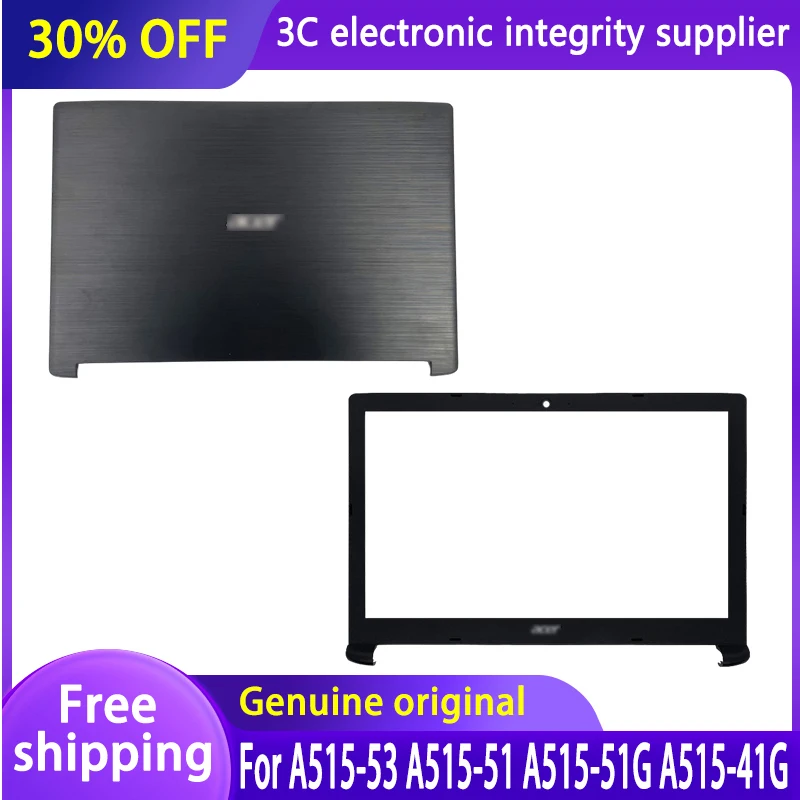 

NEW For Acer Aspire 5 A515-41G A515-51 A515-51G A515-53 Series Laptop LCD Back Cover TOP Cover Bezel Front Bezel Black