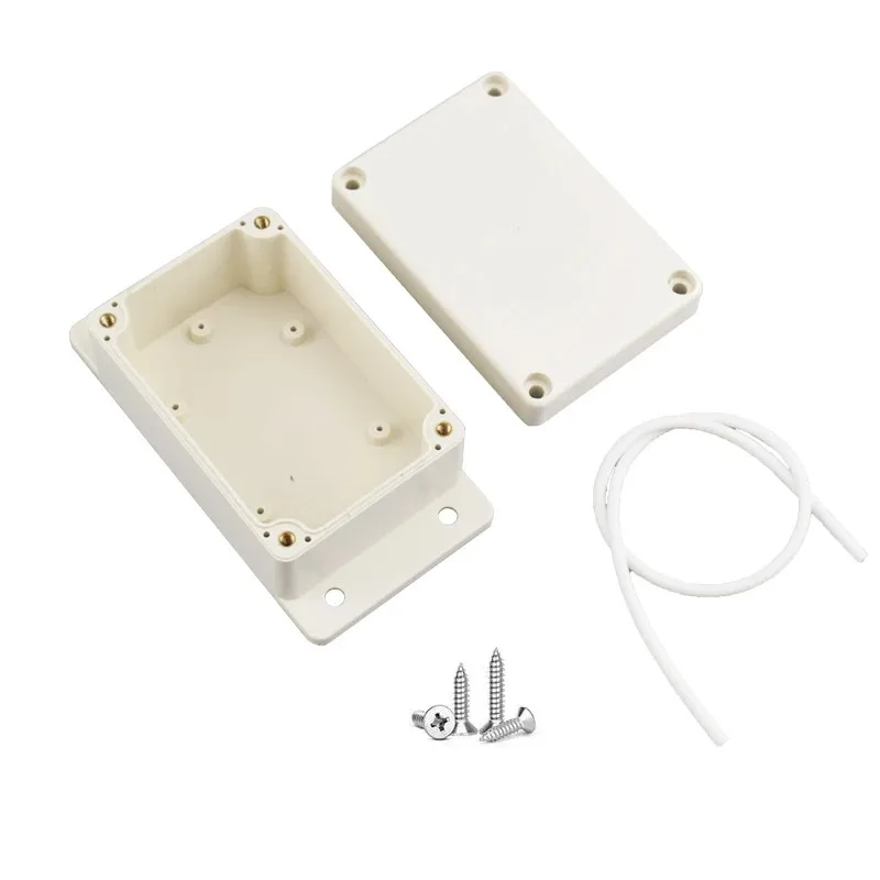 Waterproof Electronic Project Box ABS Plastic Shell Grey DIY