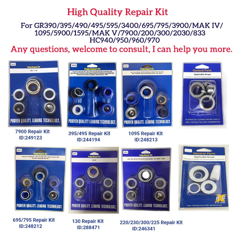 GOODTAN 15 E284 Spruzzatore Di Vernice Airless Pezzi Di Ricambio 5900 - Foto 5