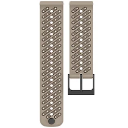 Premium Quick Release Silicone Watchband - 22mm Strap - 22mm (Brown)