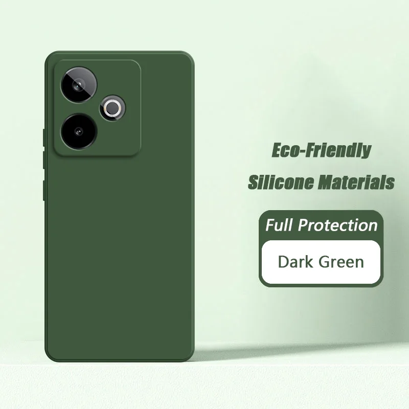 Enhanced Silicone Phone Case with Microfiber Lining - Soft and Slim Protective Cover