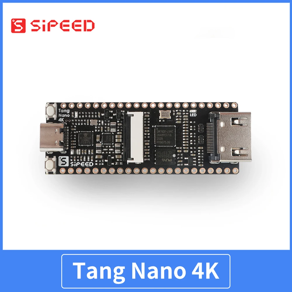 Gowin Tang Nano Minimalista Fpga Goai Placa de Desenvolvimento Câmera Hdmi Sipeed Lichee Tang 4k