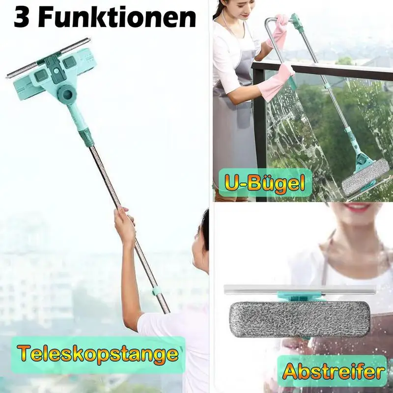 

Новый портативный многофункциональный складной телескопический двухслойный очиститель окон для дома инструменты для очистки стен и удаления пыли