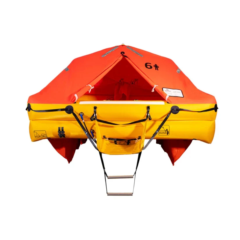Portable Throw Type Inflatable Life Raft Waterproof Self-Righting Inflatable life raft