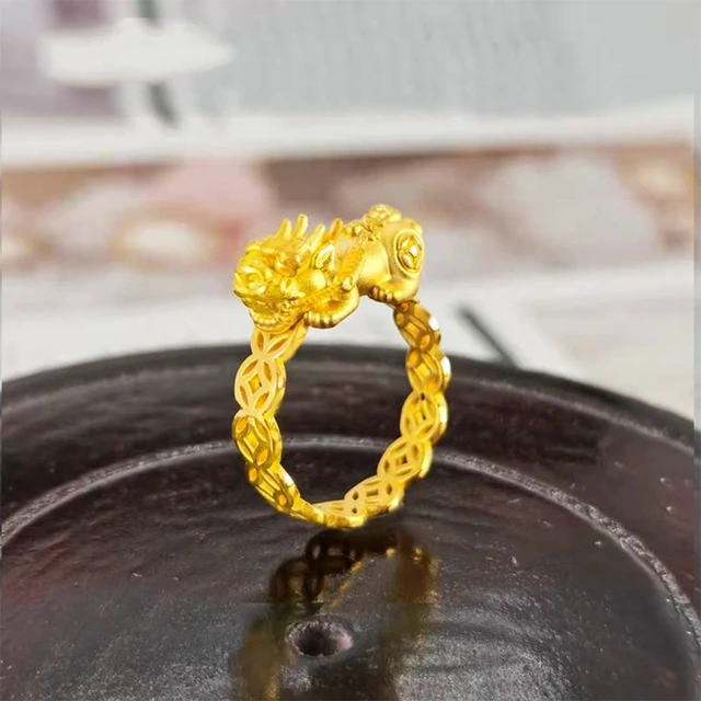 Gold Plated Finger Ring at Rs 135.69/piece(s) | Gold Plated Rings in  Hyderabad | ID: 12592598312