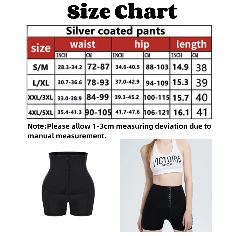 Shapewear Workout Pants Sweat Sauna Pants Body Shaper Slimming Shorts Waist Trainer Fitness