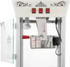 Midway Movie Theater-Style Popcorn Machine Maker with Cart and 10-Ounce Kettle - Cream, Vintage-Style Popper on Wheels 4