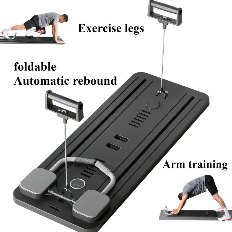 Multifunctional 5-in-1 Foldable Pilates Modified Board Resistance Portable Home Fitness Equipment