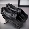 Spring Autumn Fashionable versatile Shoes Men Comfortable Shoes Men minimalist Breathable flats Casual Lace Up Single Shoes ﻿