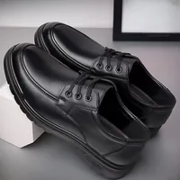 Spring Autumn Fashionable versatile Shoes Men Comfortable Shoes Men minimalist Breathable flats Casual Lace Up Single Shoes ﻿