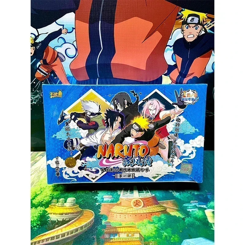 Kayou Genuine Original Naruto Card Booster Box Promo Japanese Anime Collection Card Regalo Di Compleanno Giocattolo Per Bambini All'Ingrosso