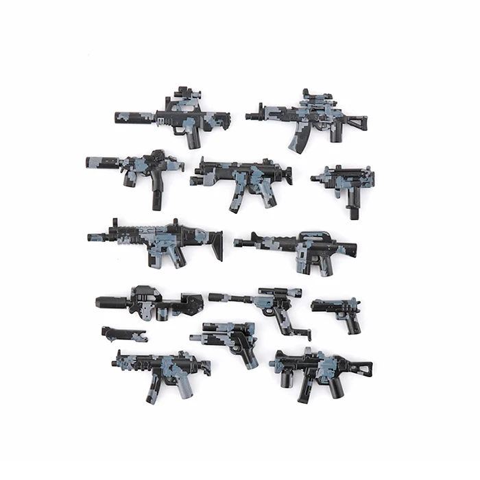 Military Armored Vehicle and Special Forces Building Block Toy Set