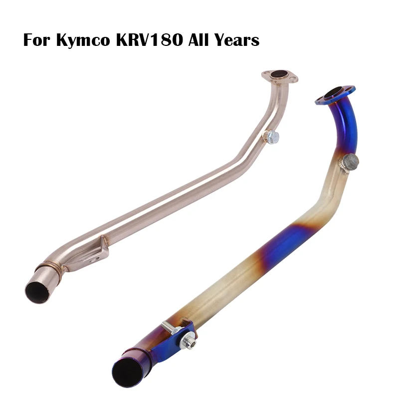 

Exhaust Pipe Slip On Motorcycle Front Link Tube Stainless Steel Connection Original Muffler Moto Replacement For Kymco KRV180