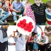 10pcs Red Sponge Ball Magic Sponge Ball Magic Props Comedy Trick Finger Sponge Play Ball Gift for Kid Halloween Party Masquerade 6