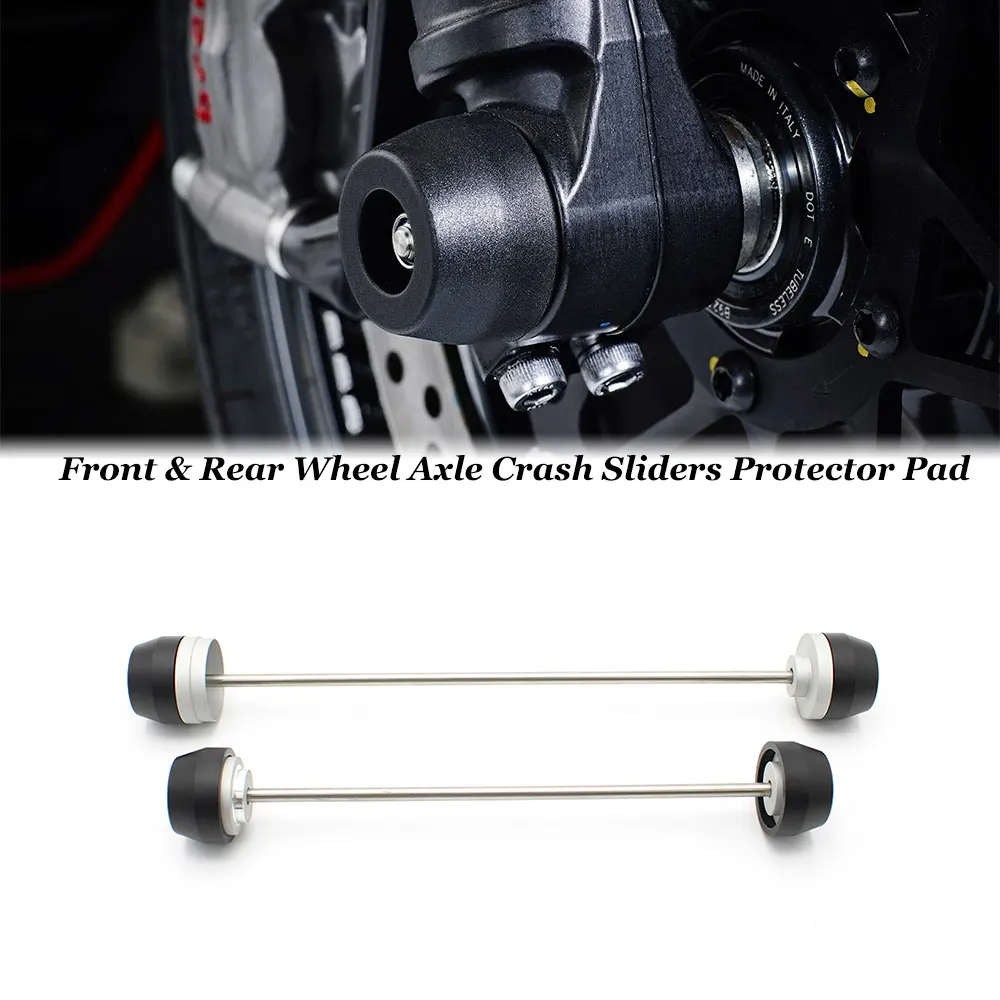Per Ducati Multistrada 950 S 1200/1260 Enduro Pro V4 S Sport/Rally V2 S 2022 Assale Ruota Anteriore Posteriore Forcella Crash Slider Stand