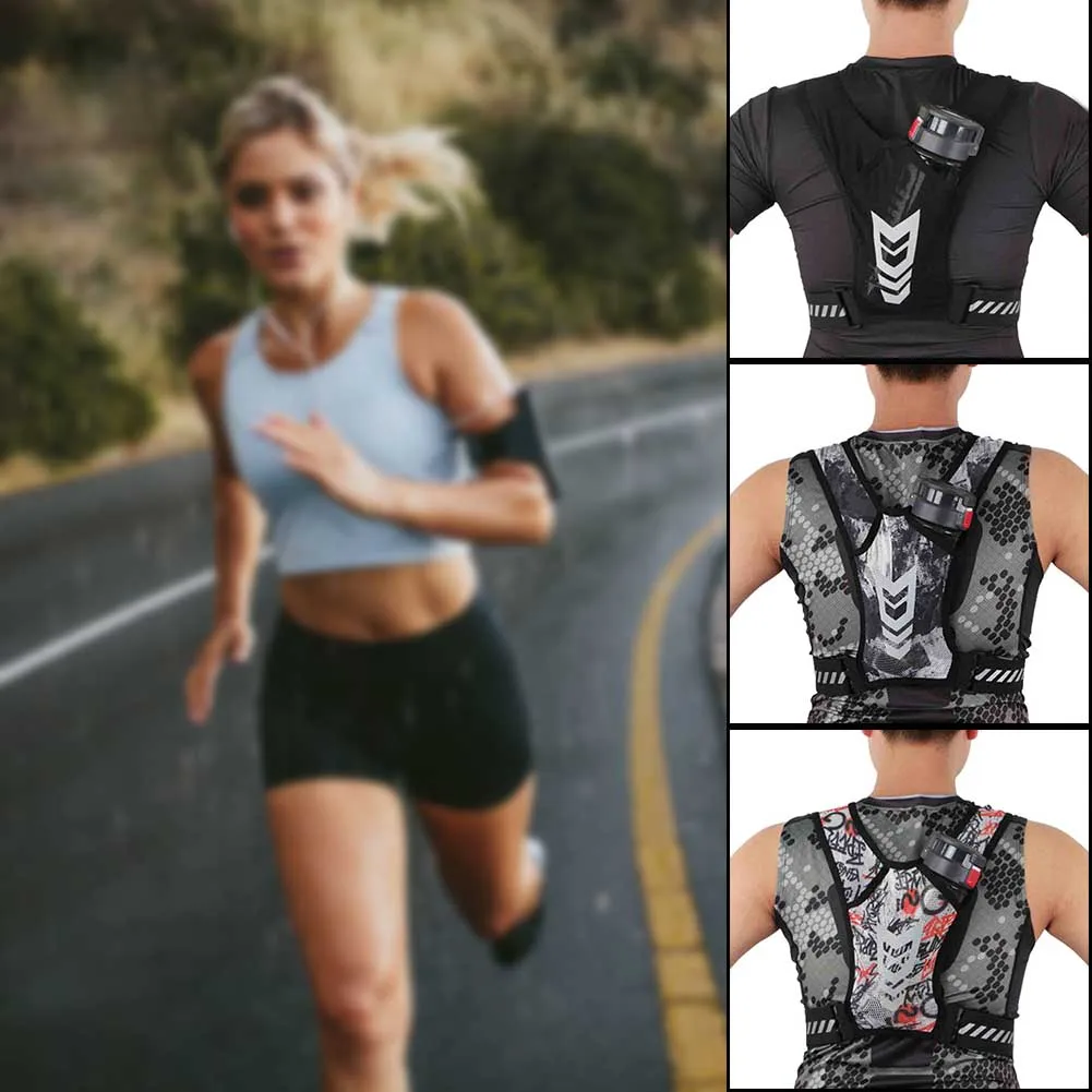 

Trapezoidal Chest Bag Breathable Comfort Vest Bag For Running