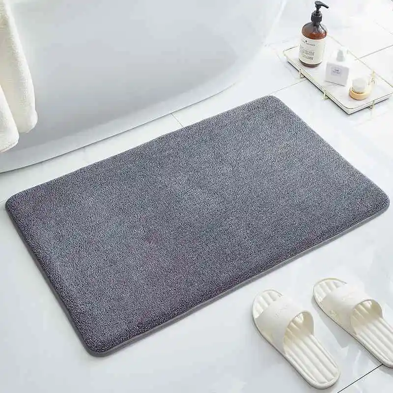 

20223 NEW bathroom entrance, soft and non slip bathroom floor mat