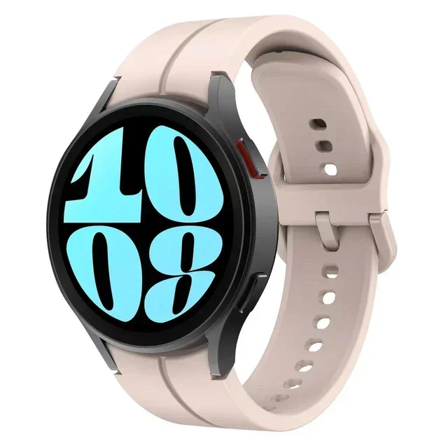 Sleek 20mm Silicone Watch Strap - Premium Wristband