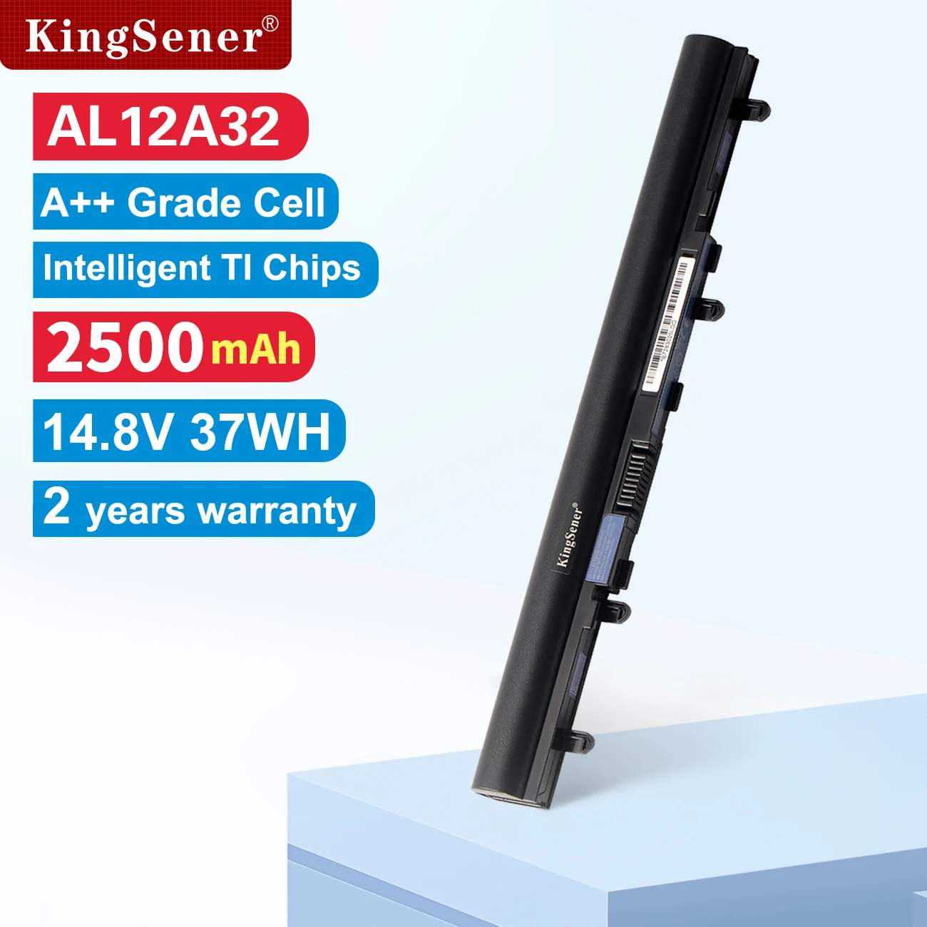 KingSener AL12A32 AL12A72 Laptop Battery For Acer Aspire V5 V5-171 V5-431 V5-531 V5-431G V5-471 V5-571 V5-471G V5-571G 2500mAh