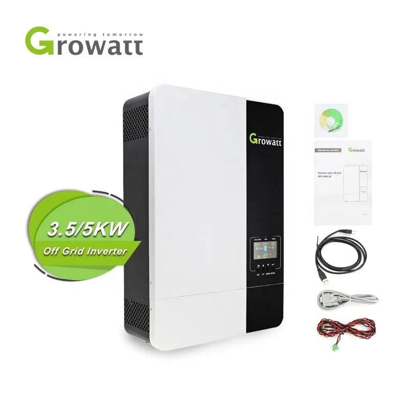 Ottimo Prezzo Growatt Monofase 5000W Parallelo Fino A 6 Unità Inverter Solare Per Kit Completo Domestico
