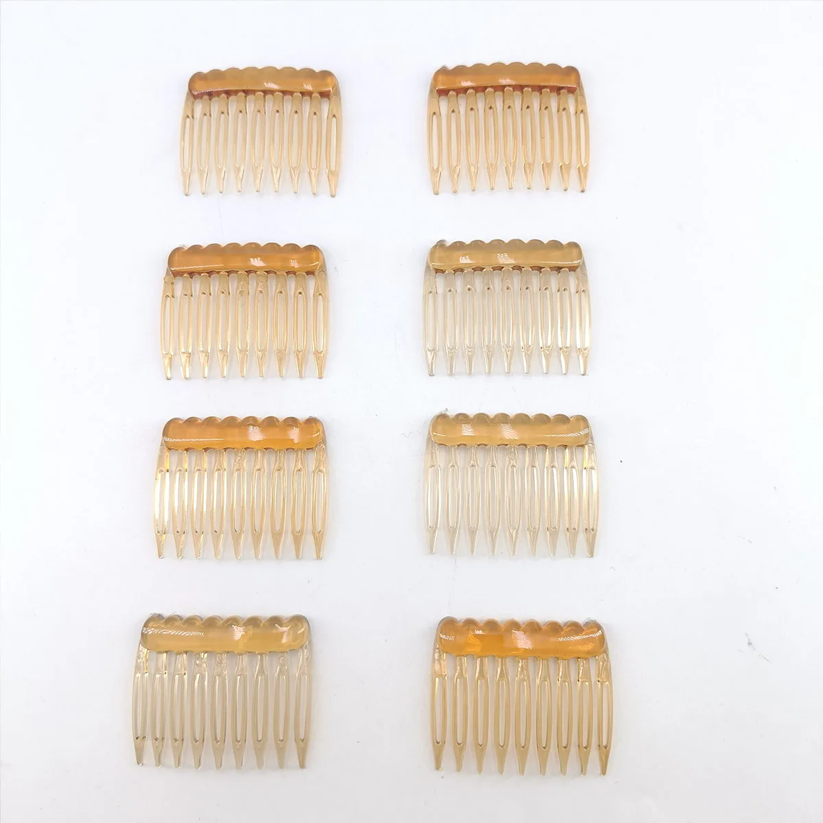 8PCS 9 Zähne Kunststoff Haar Seite Kamm Einfache Haar Zubehör Starken Halt Haar Kamm Für Frauen Mädchen – Detail 2
