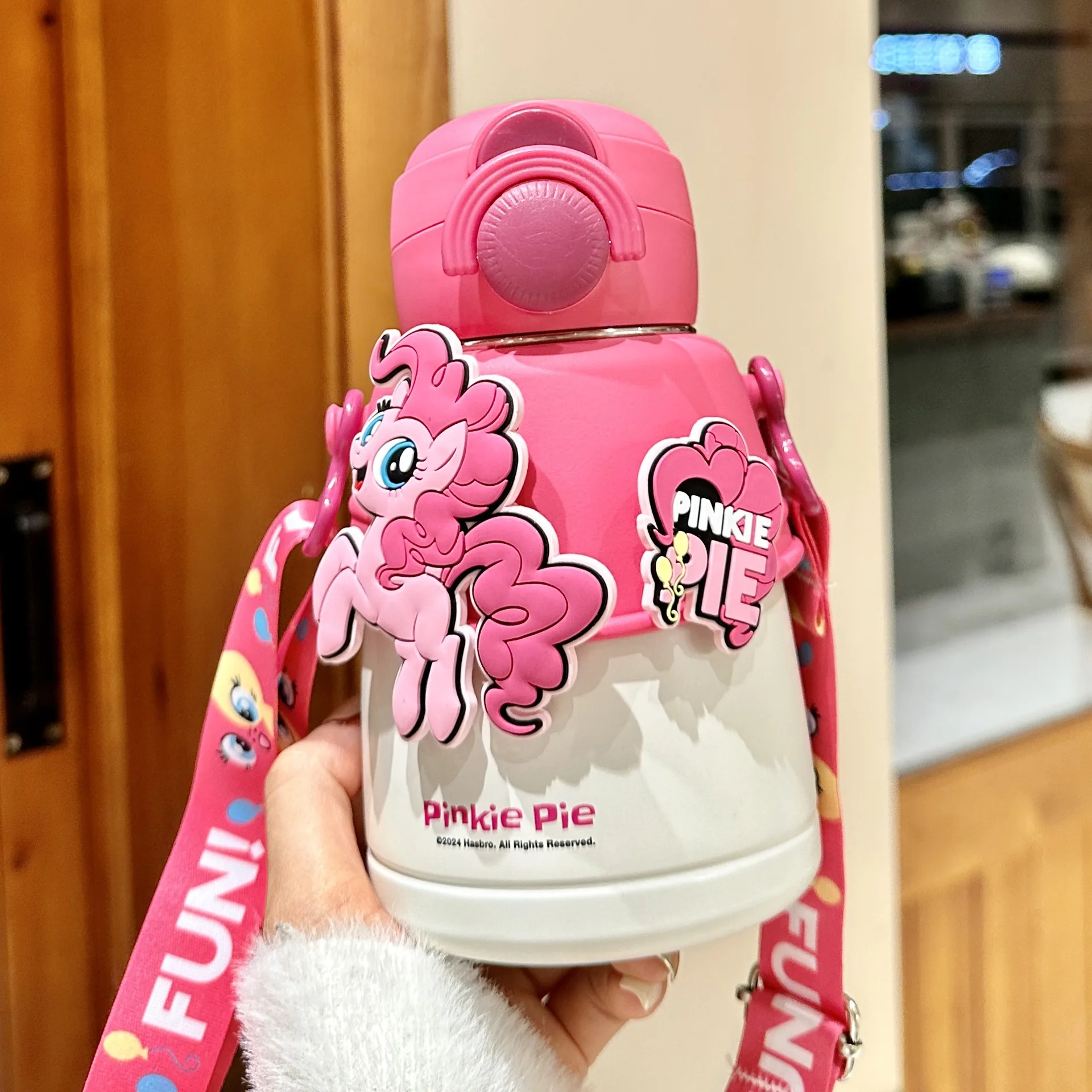 600ml My Little Pony Water Cup Portable Large Capacity Cartoon