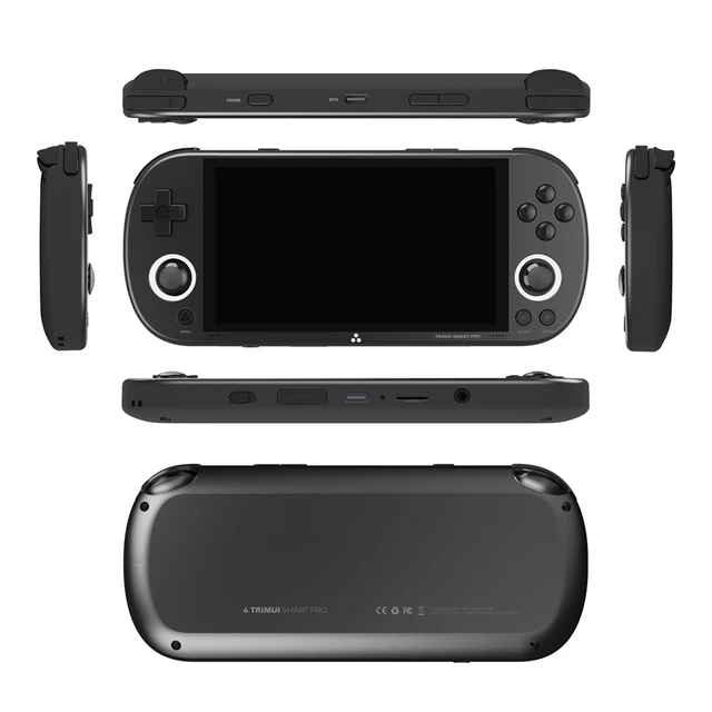 Retro Video Game Console Trimui Smart Pro Handheld Game 4.96''IPS Screen Linux System Joystick RGB Lighting Smartpro For Gift 3