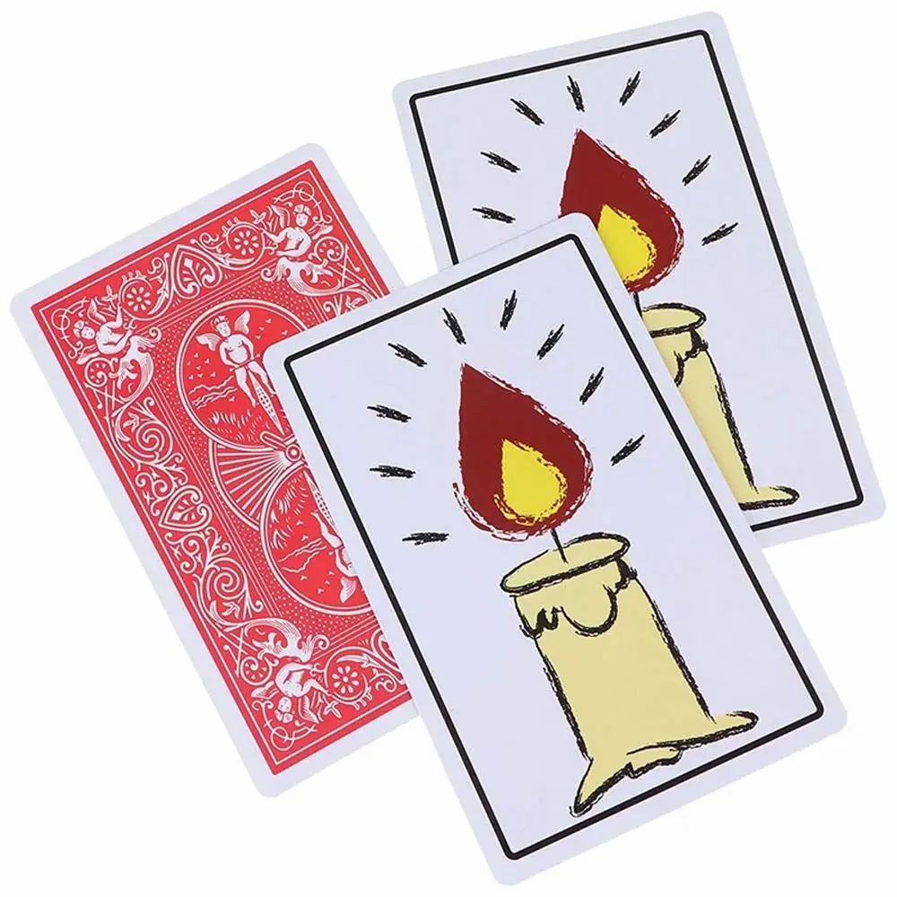1 Set Relighting Candles Magic Cards Magic Tricks Magic Props Amazing New Magic Toy Funny Toys 4