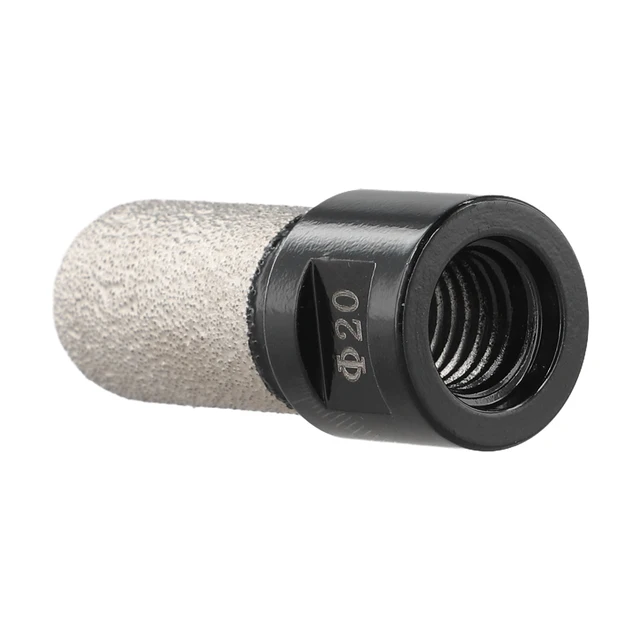 Pour le travail de carrelage meuleuse d'angle accessoire outils de meulage de carrelage fixation de meuleuse d'angle pour pierre tête en carbure de 20mm 1
