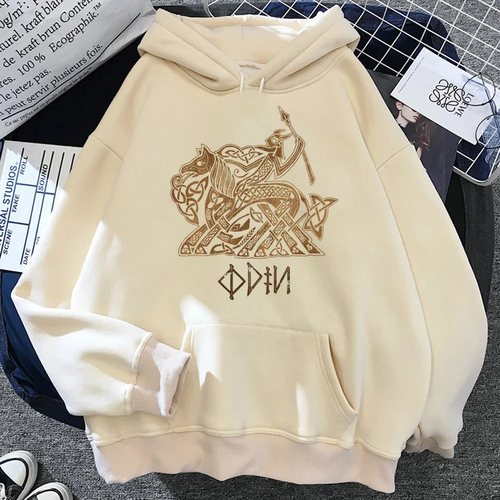 

Viking hoodies women harajuku y2k aesthetic pulls women streetwear Hood