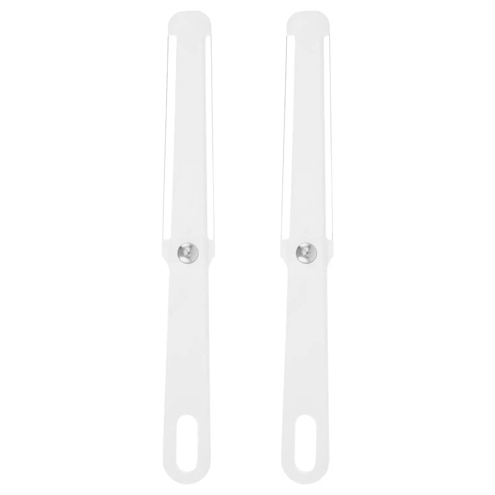 2 Pcs Portable Cheese Knife Sliced Servers Plastic Handheld Butter Slicing Tool