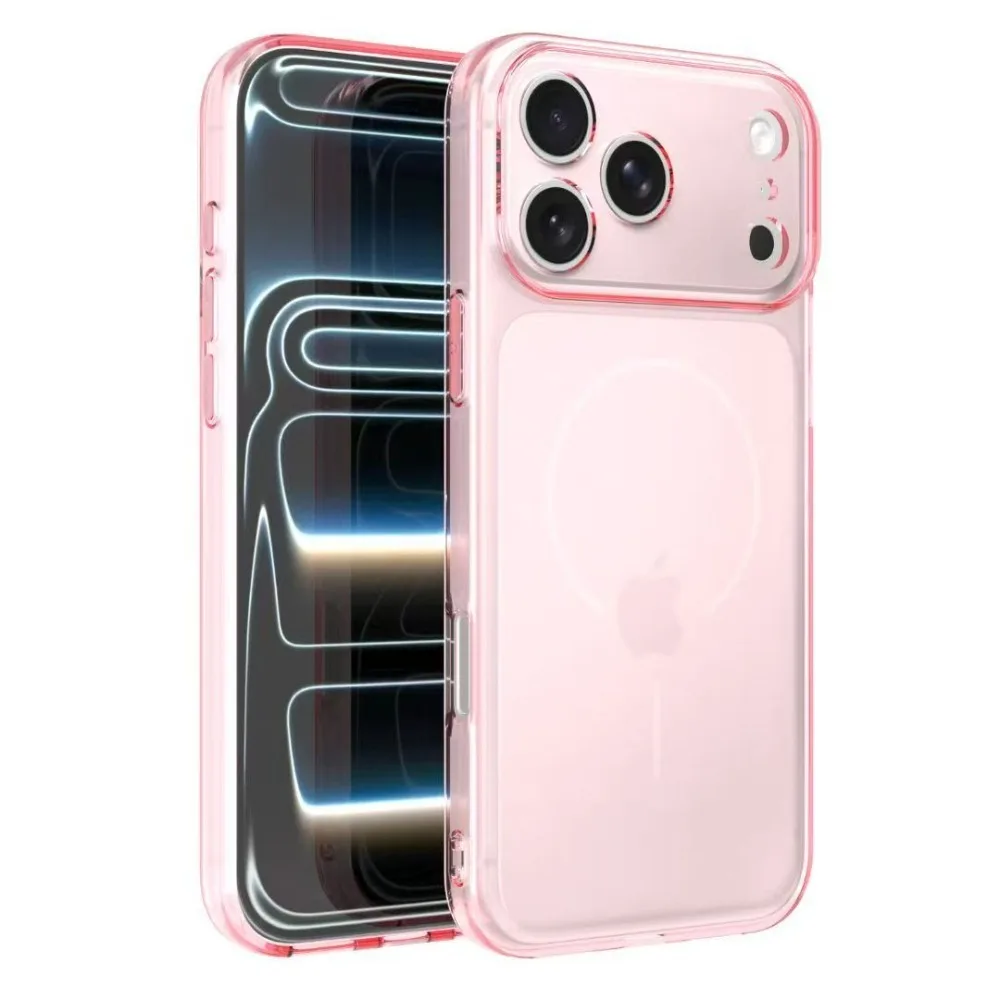 Enhanced Clear Slim Soft Case with Wide-Angle View Window and Premium Transparent Skin-Feel