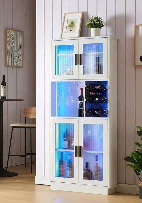 LED Wine Bar Cabinet