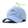 2024 Adult Kids Helicopter Propeller Baseball Caps Colorful Patchwork Cap Hat Bamboo Dragonfly Children Kids Snapback Party Caps 5