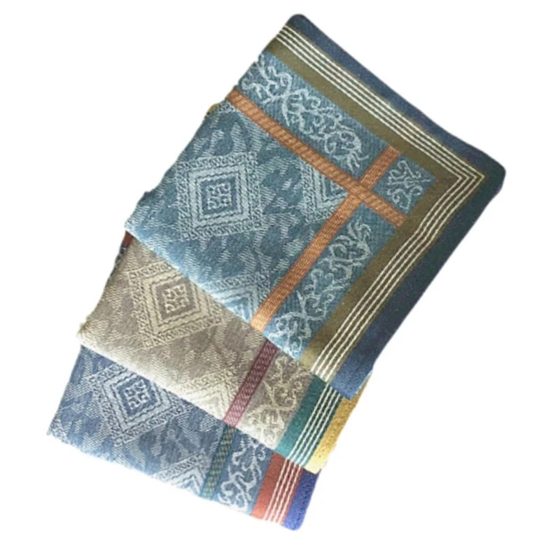 Large Cotton Handkerchief Random Color Sweat-absorbing Men's Handkerchiefs