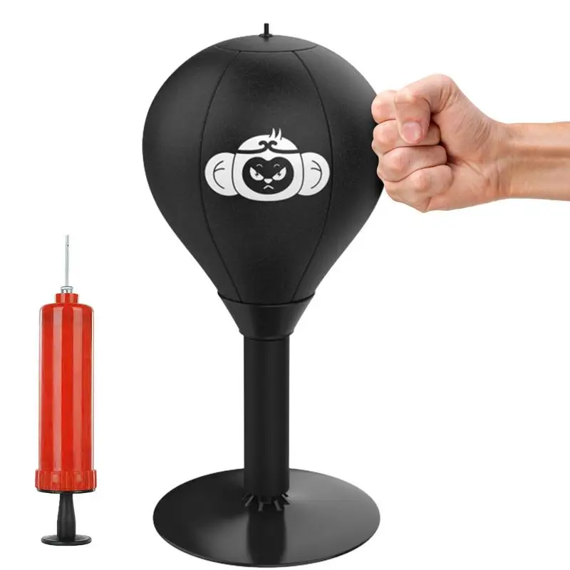 

Stress Reduce Tool Stress-Relieving Tabletop Sandbag Punching Bag For Women Men Students Friends Desk Punch Ball Heavy Duty